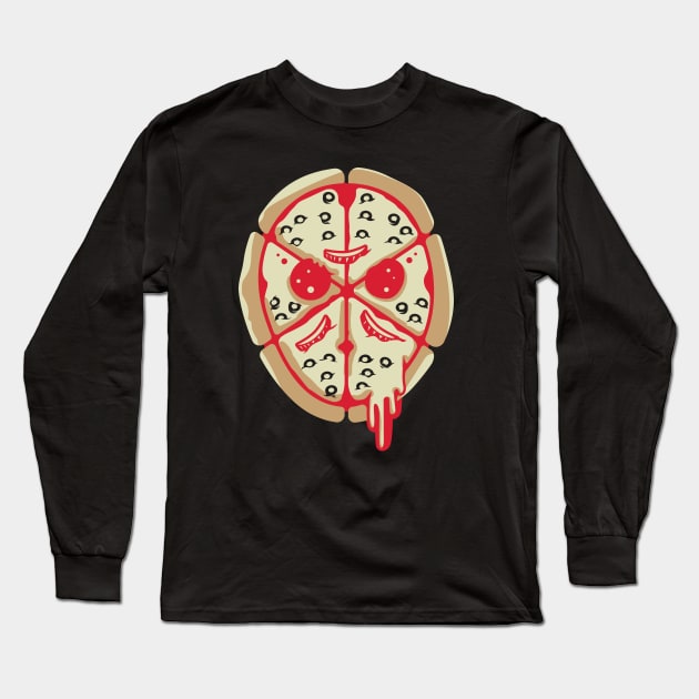 Don't Fear the Pizza Long Sleeve T-Shirt by evilgoods